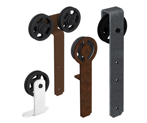 Komplet złączek do drzwi LOFTOWYCH BARN DOOR